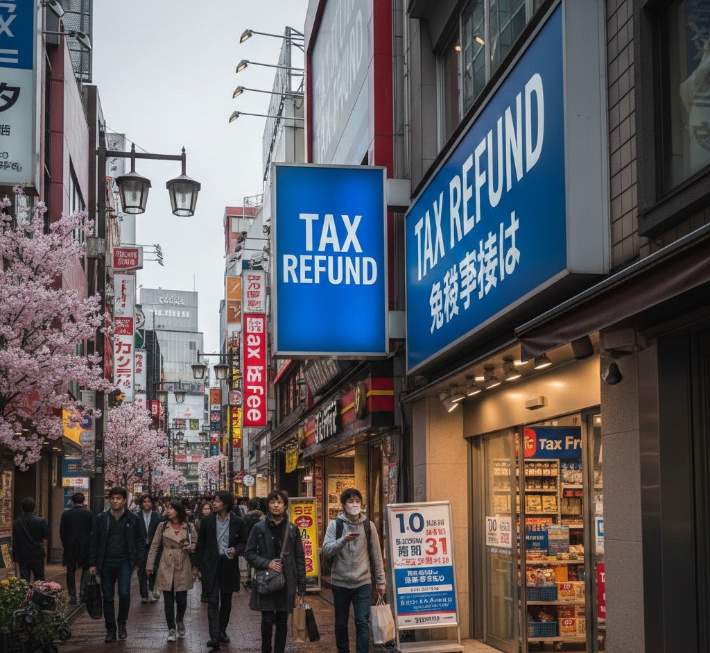 ญี่ปุ่นปรับเปลี่ยนจาก Tax Free เป็น Tax Refund