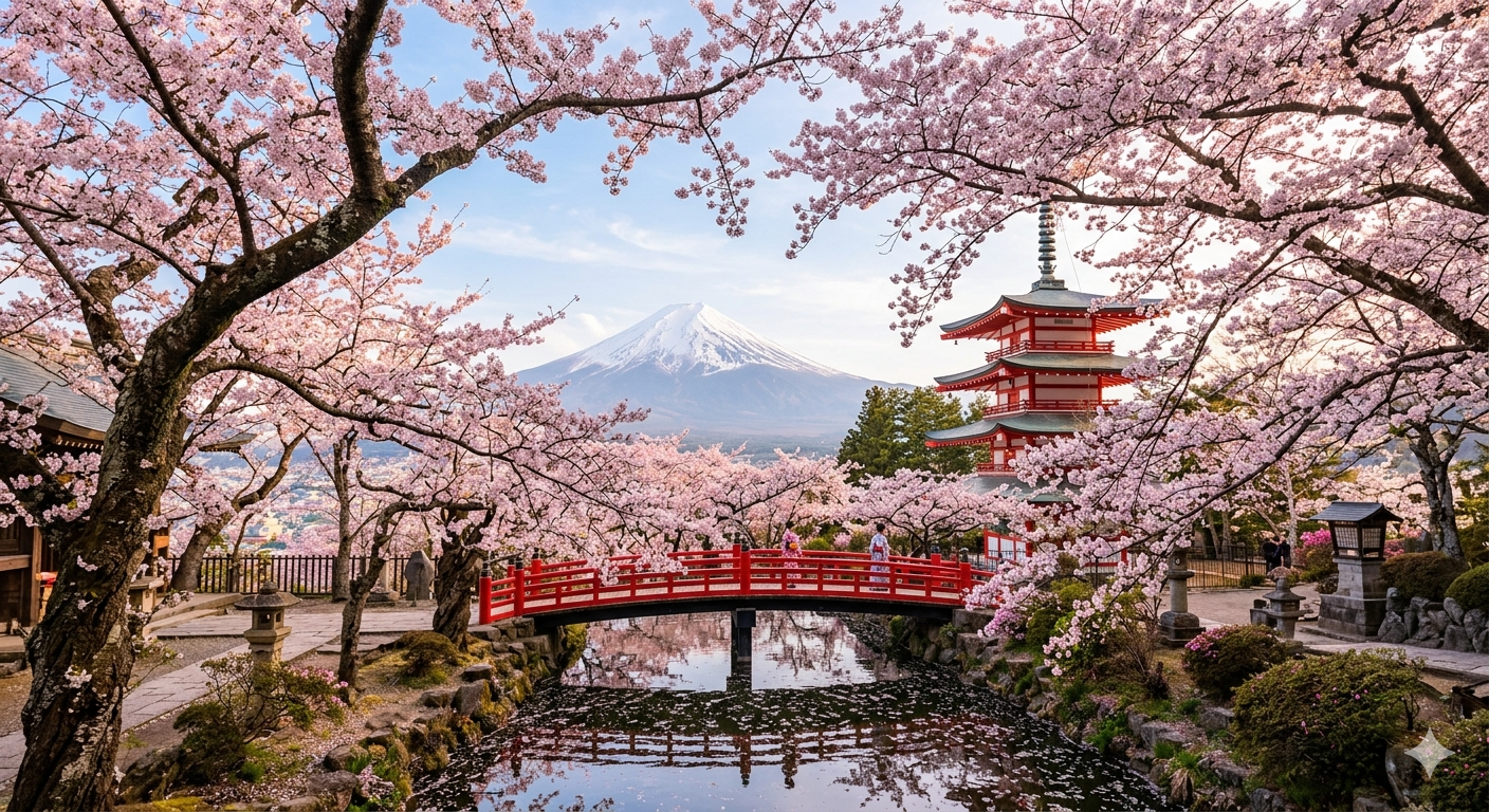 พยากรณ์ 2026 ซากุระบาน ประเทศญี่ปุ่น